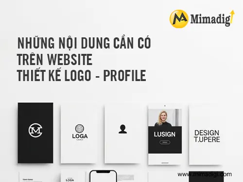 Website Design for Logo & Profile Design Services at MIMADIGI