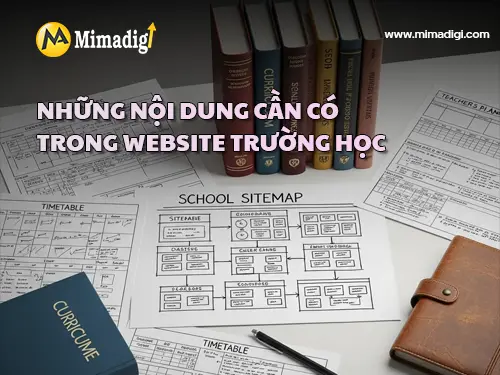 Website Design for Elementary, Middle, and High Schools at MIMADIGI