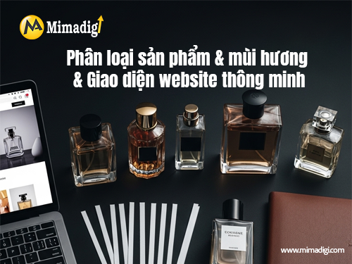 Design a Perfume Selling Website at MIMADIGI