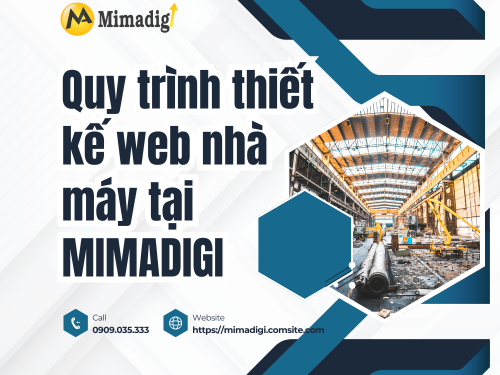 Factory Website Design at Amata Industrial Park by mimadigi