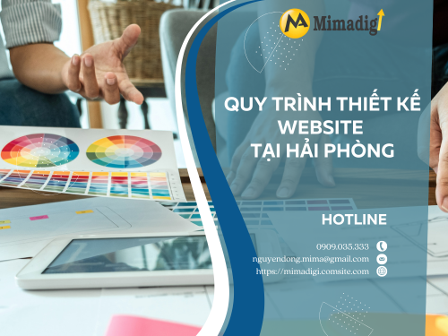 Website Design in Hai Phong – UX/UI Standard, Free Hosting with MIMA web design