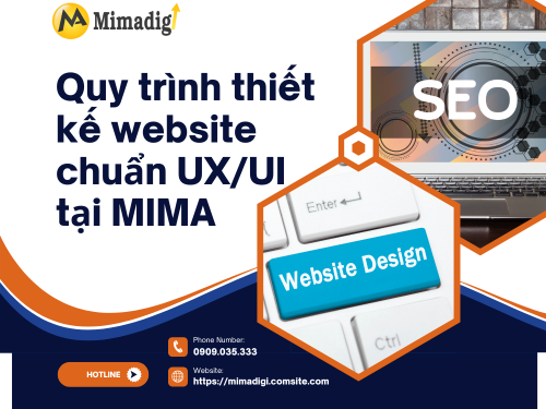 Thiết kế website chuẩn UX/UI là gì? Tác động tới chuyển đổi ra sao? của mimadigi