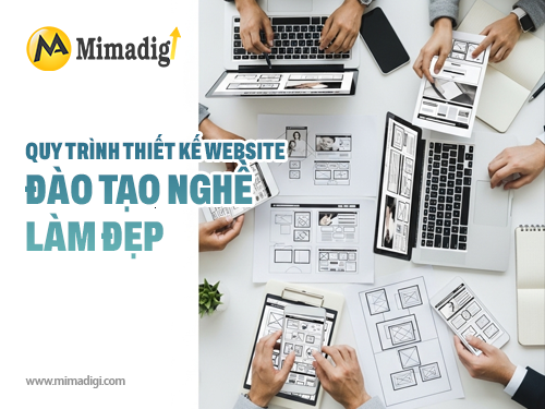 Website Design for Spa, Nail, and Makeup Vocational Training at MIMADIGI