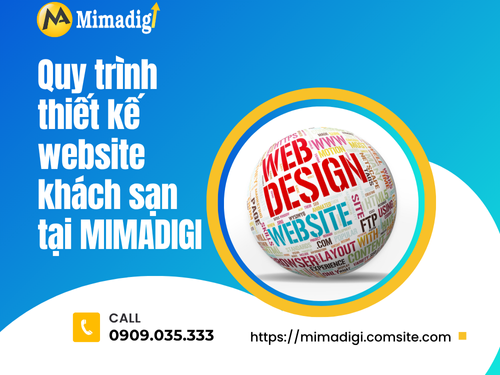 Hotel and resort website design in Long An by mimadigi