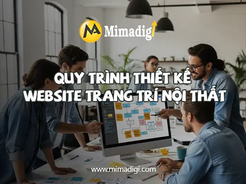 Interior design website design at mimadigi