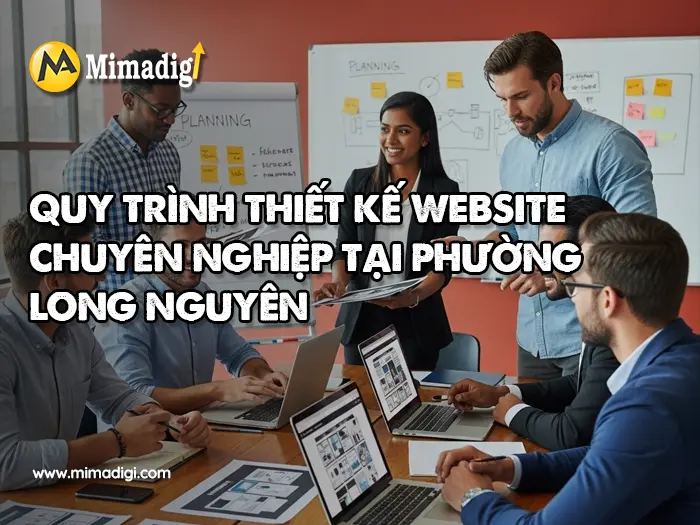 Website Design in Long Nguyen Ward at mimadigi