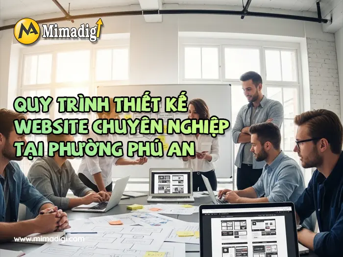 Thiết kế website Phường Phú An tại mimadigi