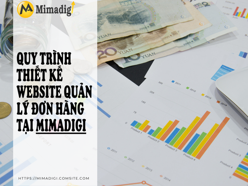 Website quản lý đơn hàng tại mimadigi