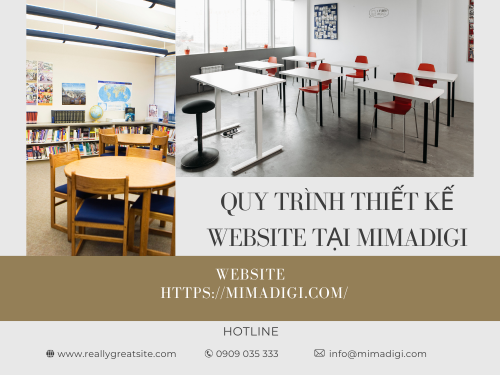 Thiết kế website trường học – trung tâm đào tạo tại TP.HCM của mimadigi