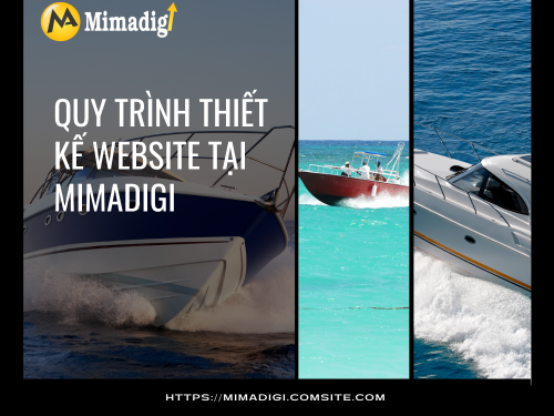Vung Tau Tourist Boat - Canoe Website Design with MIMADIGI