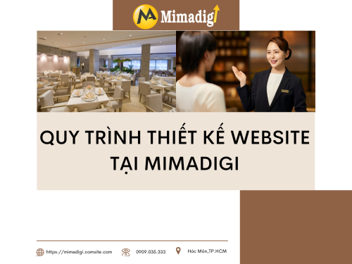 Vung Tau Restaurant & Hotel Website with MIMADIGI