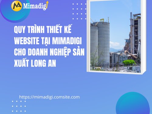 Website Design for Manufacturing Company in Long An by mimadigi