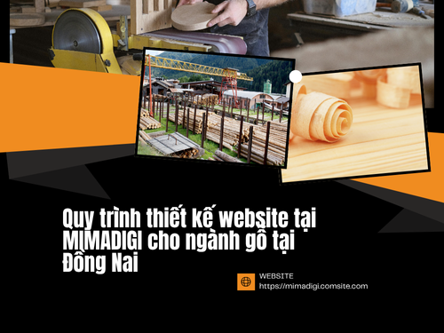 Website design for the wood industry in Dong Nai by mimadigi