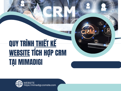 Website Integrated with CRM System with MIMADIGI