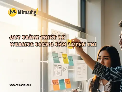 Tutoring center website design at mimadigi