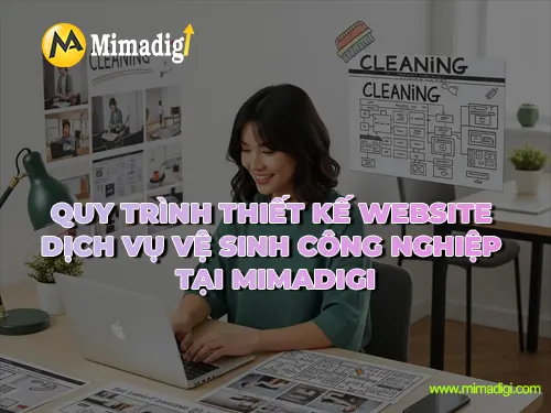Industrial Cleaning Service Website Design at MIMADIGI