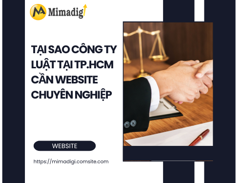 Law Firm Website Design in Ho Chi Minh City by mimadigi
