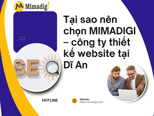 Website Design Company in Di An by mimadigi