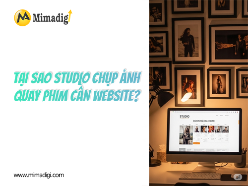 Photography and Videography Service Website Design at MIMADIGI