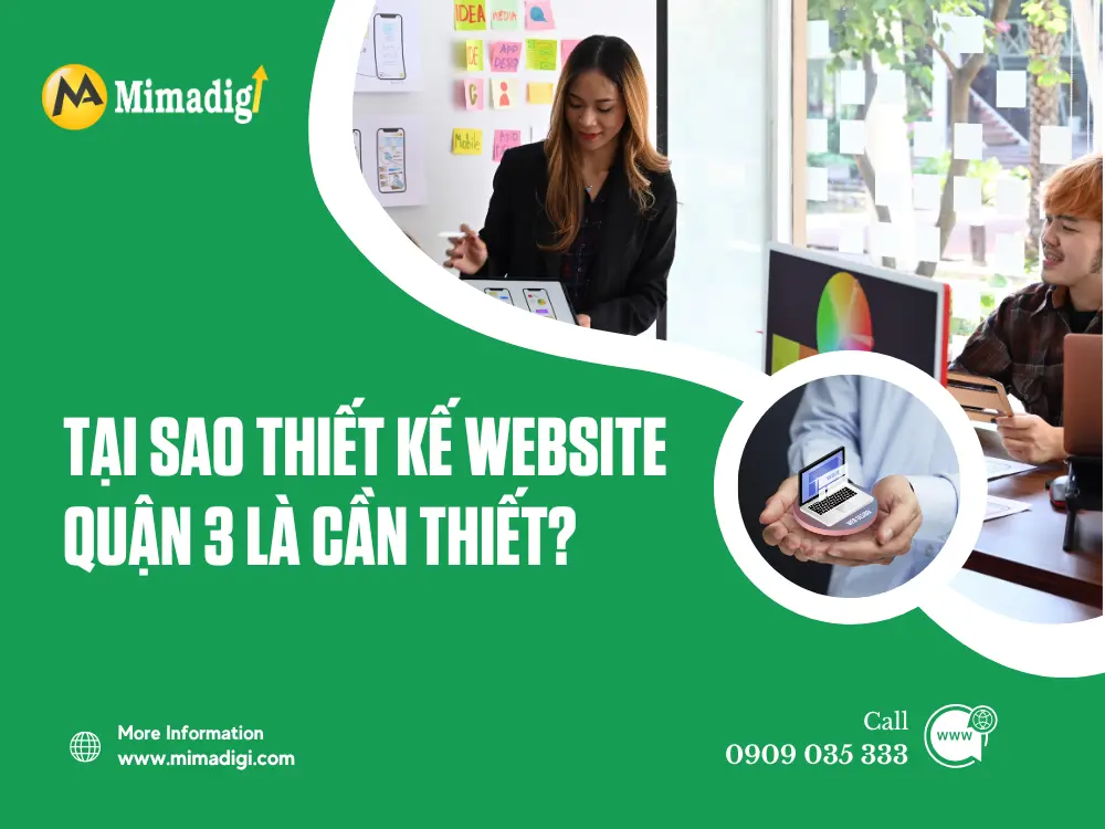 Website Design in District 3 at mima