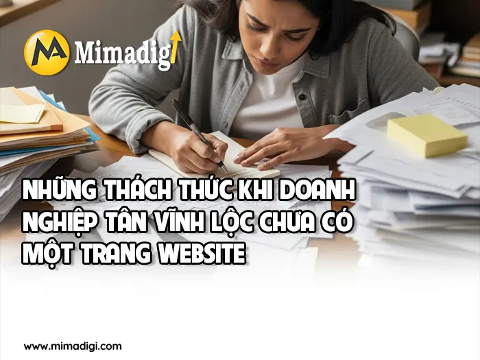 Thiết kế website Xã Tân Vĩnh Lộc tại mimadigi