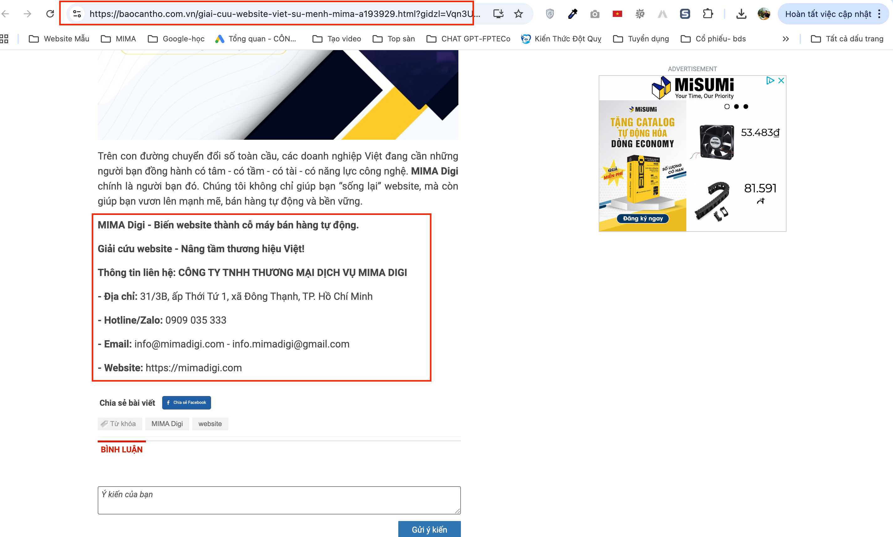Website Design Can Tho