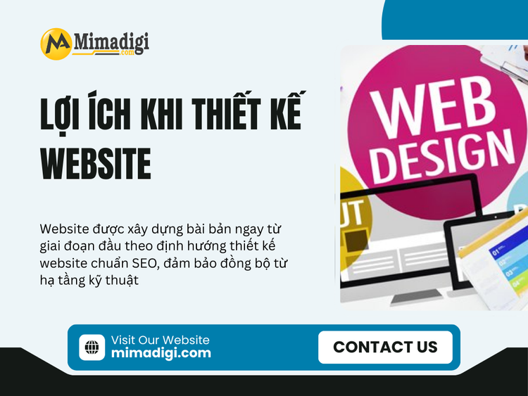 Lợi ích khi thiết kế website Chợ Quán tại MIMADIGI