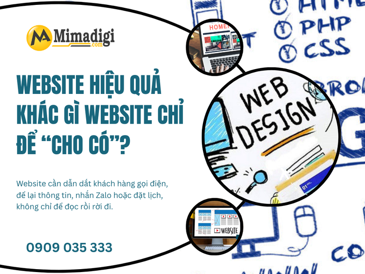 How Does an Effective Website Differ from a 'Just-for-Show' Website?