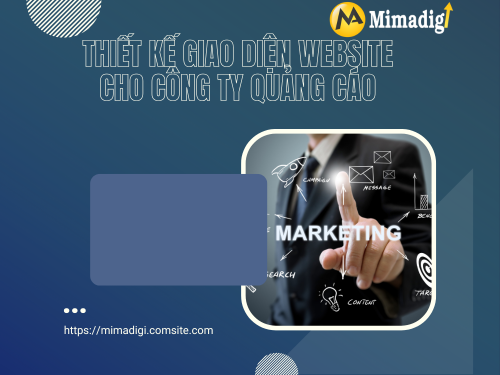 Website Design for Advertising Companies in Saigon by mimadigi