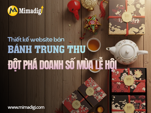 Mooncake Website Design at MIMADIGI