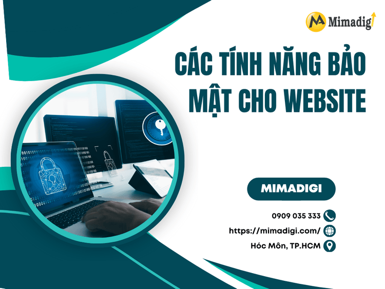 Security features for the website at MIMA