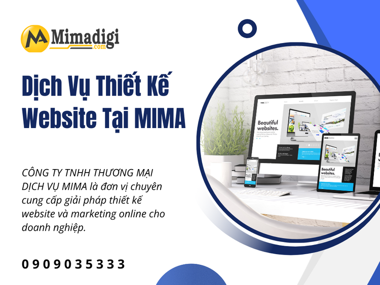 Website Design Services at MIMA