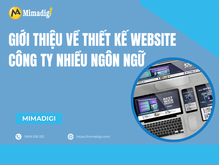 Giới thiệu về thiết kế website công ty nhiều ngôn ngữ tại MIMA