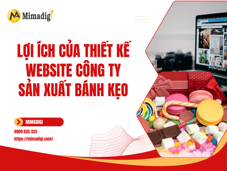 Benefits of Website Design for a Confectionery Company at MIMA