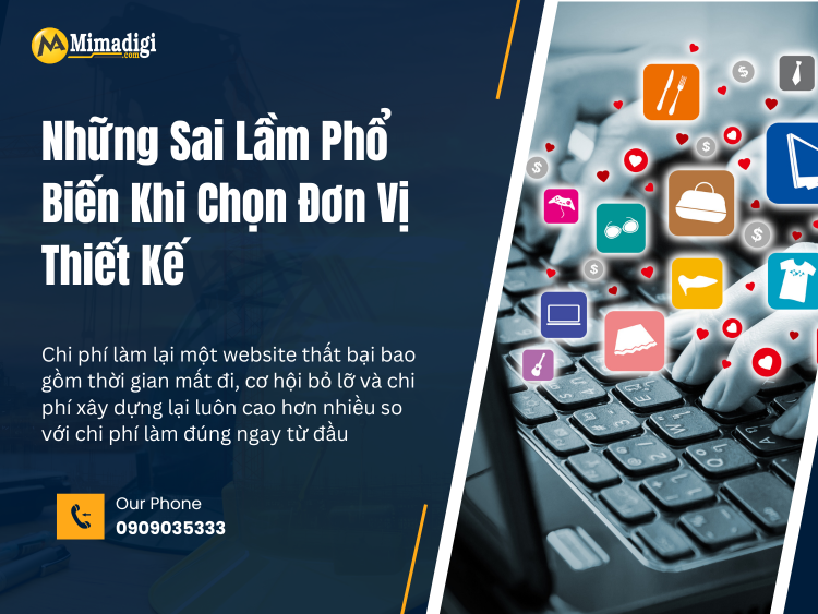 Những Sai Lầm Phổ Biến Khi Chọn Đơn Vị Thiết Kế Website 