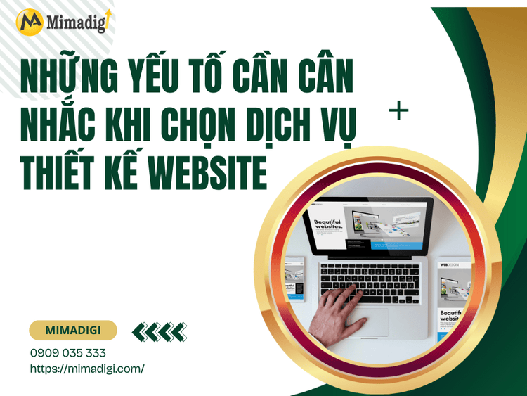 Factors to consider when choosing a website design service at MIMA