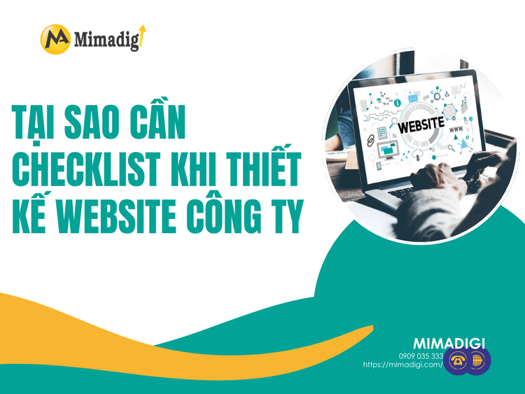 Why You Need a Checklist When Designing a Company Website at MIMA