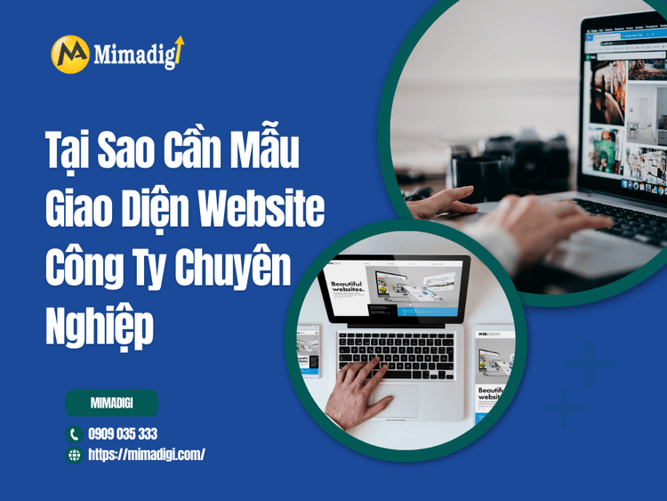 Why You Need a Professional Company Website Interface Template at MIMA