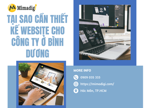 Why is Website Design Necessary for Companies in Binh Duong at MIMA