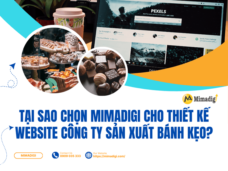 Why Choose MIMADIGI For Website Design For a Confectionery Company? at MIMA