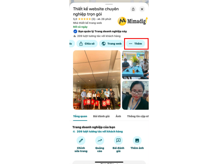 Add a Manager on Android/iOS at MIMA