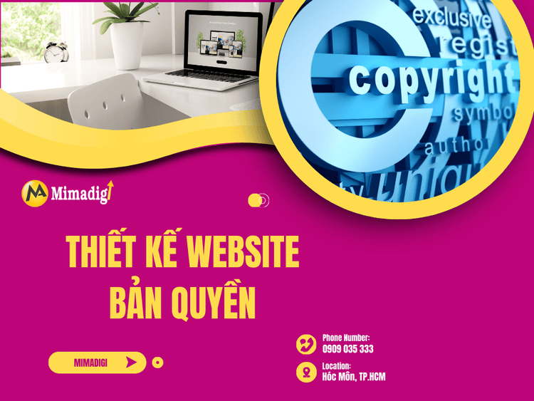 Thiết Kế Website Bản Quyền tại MIMA