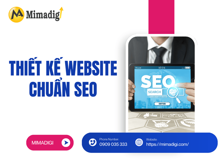 Thiết Kế Website Chuẩn SEO tại MIMA