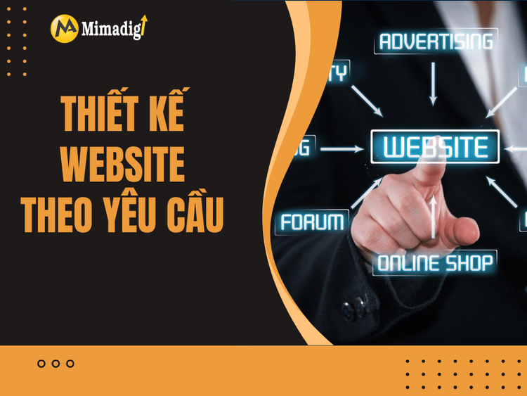 Thiết Kế Website Theo Yêu Cầu tại MIMA