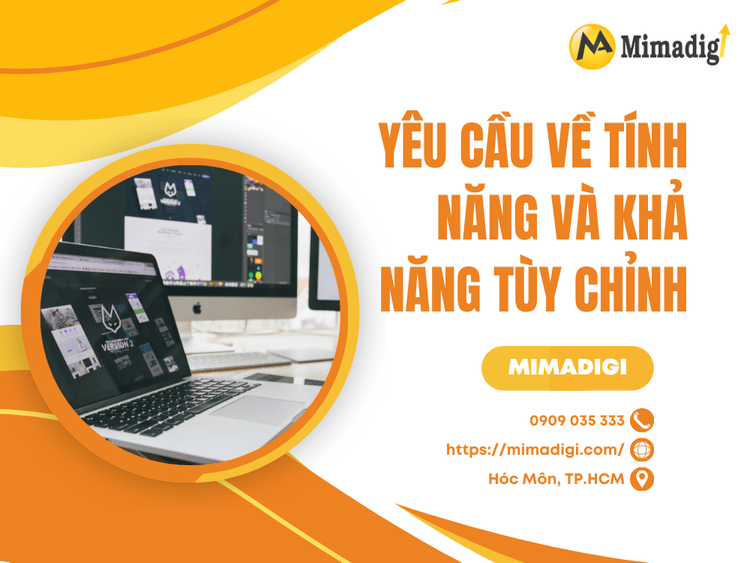 Required features and customization capabilities at MIMA