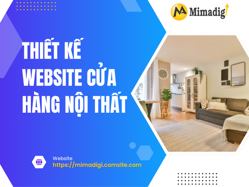 Furniture store website design at mimadigi