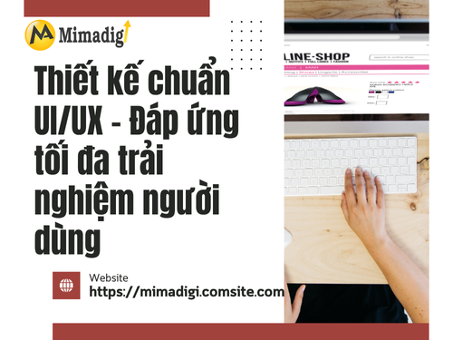 Website Design in Dong Thap – Standard UI/UX, high speed by mimadigi