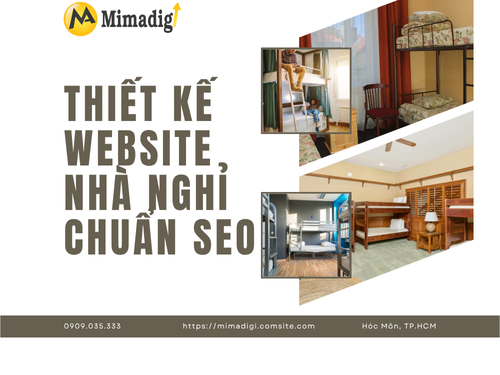 Budget Guesthouse Website Design in Vung Tau at mimadigi