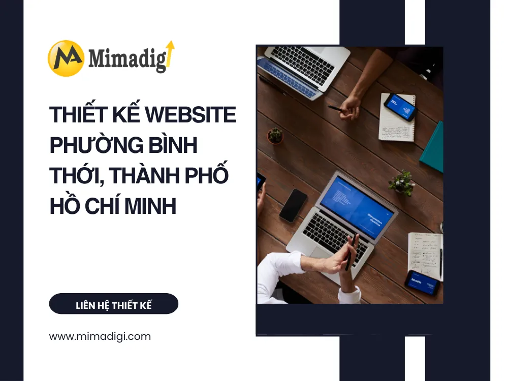 Thiết kế website Phường Bình Thới thành phố Hồ Chí Minh tại mima