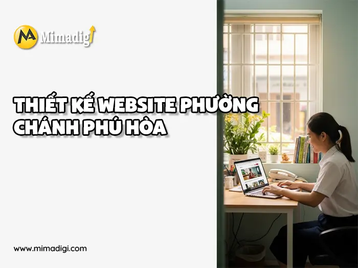 Website Design in Chanh Phu Hoa Ward at mimadigi